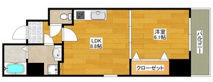 第6アローズ緑地公園の物件間取画像